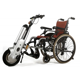Электрическая приставка (электропривод) для складной механической инвалидной коляски MET OneDrive 1